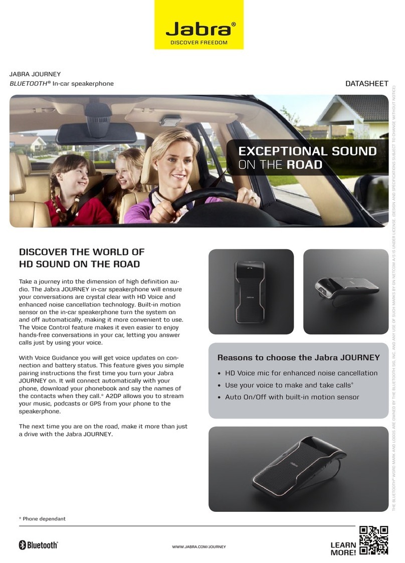 Jabra JOURNEY datasheet