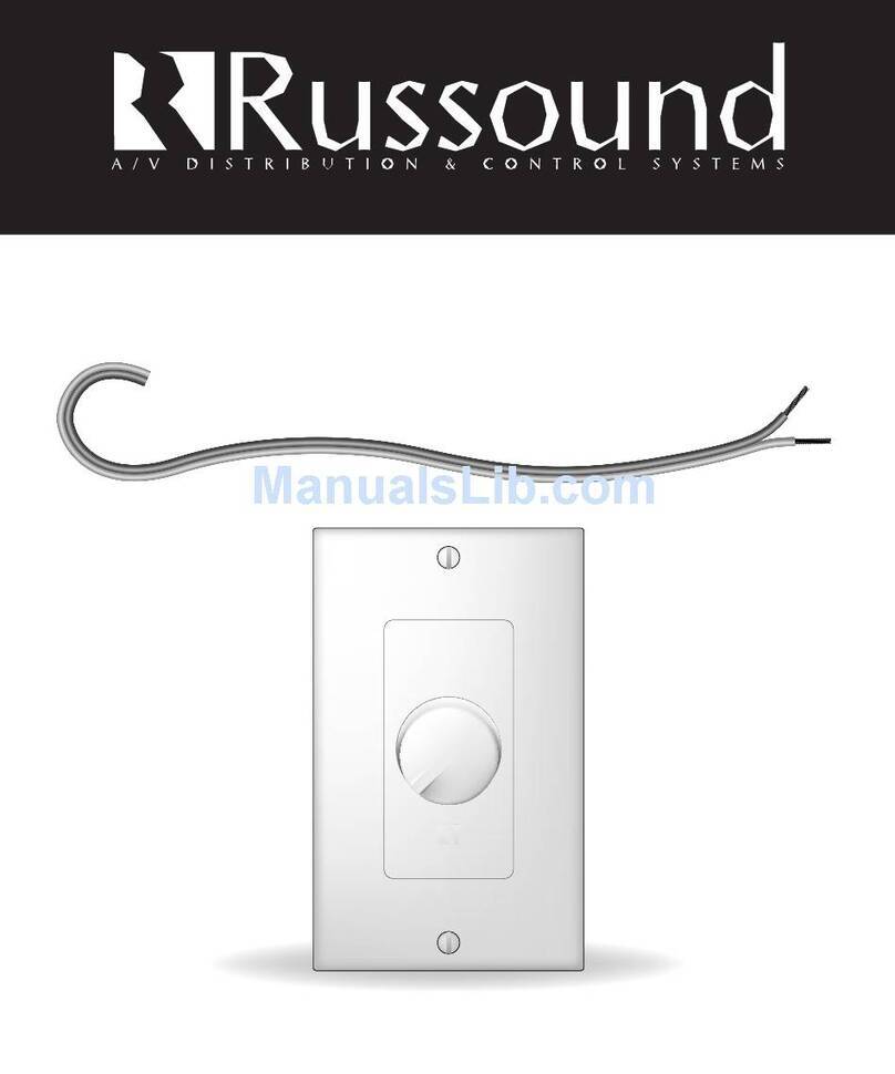 Russound LPTX R2 instruction manual