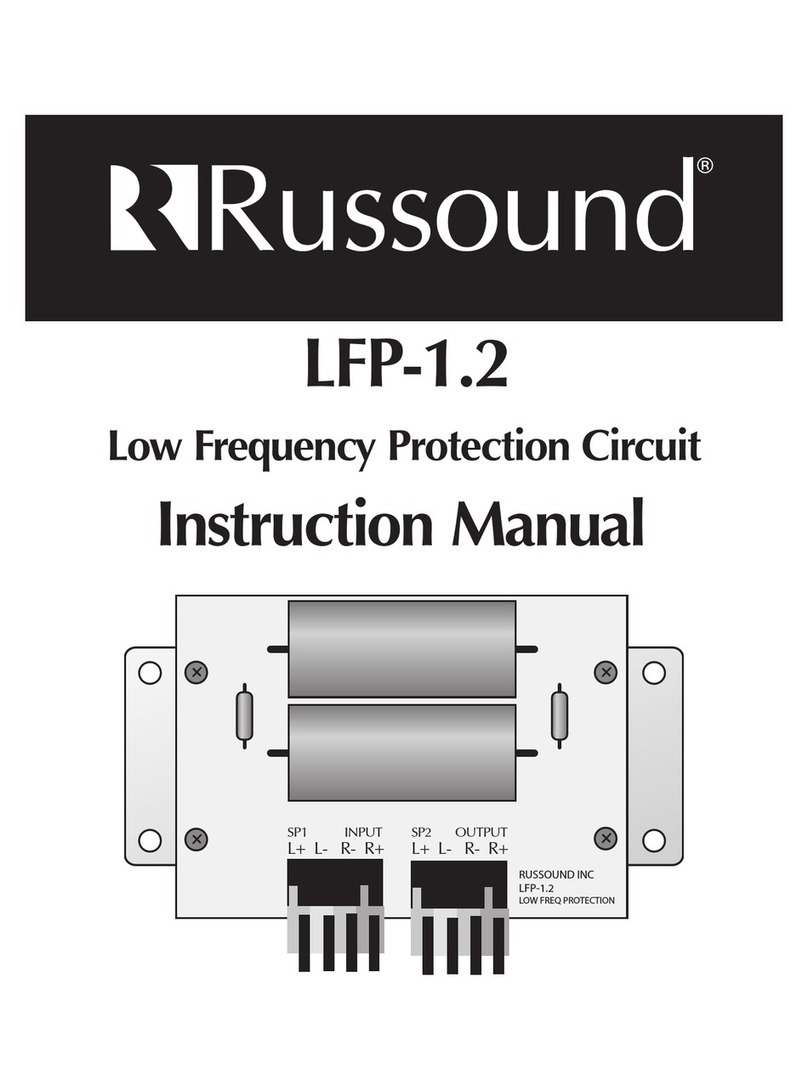 Russound LFP-1.2 instruction manual