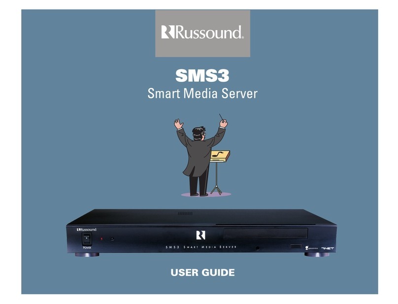 Russound SMS3 1 User manual