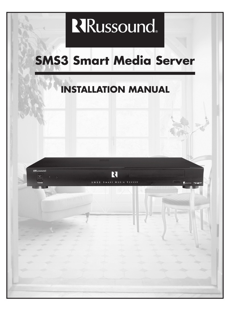 Russound SMS3 User manual