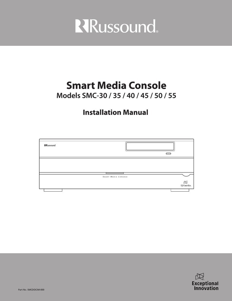 Russound SMC-30 installation manual