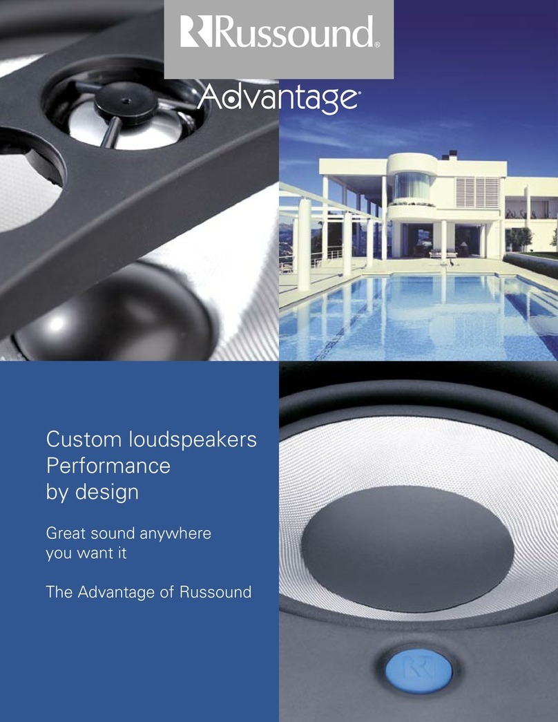 Russound ADVANTAGE User manual