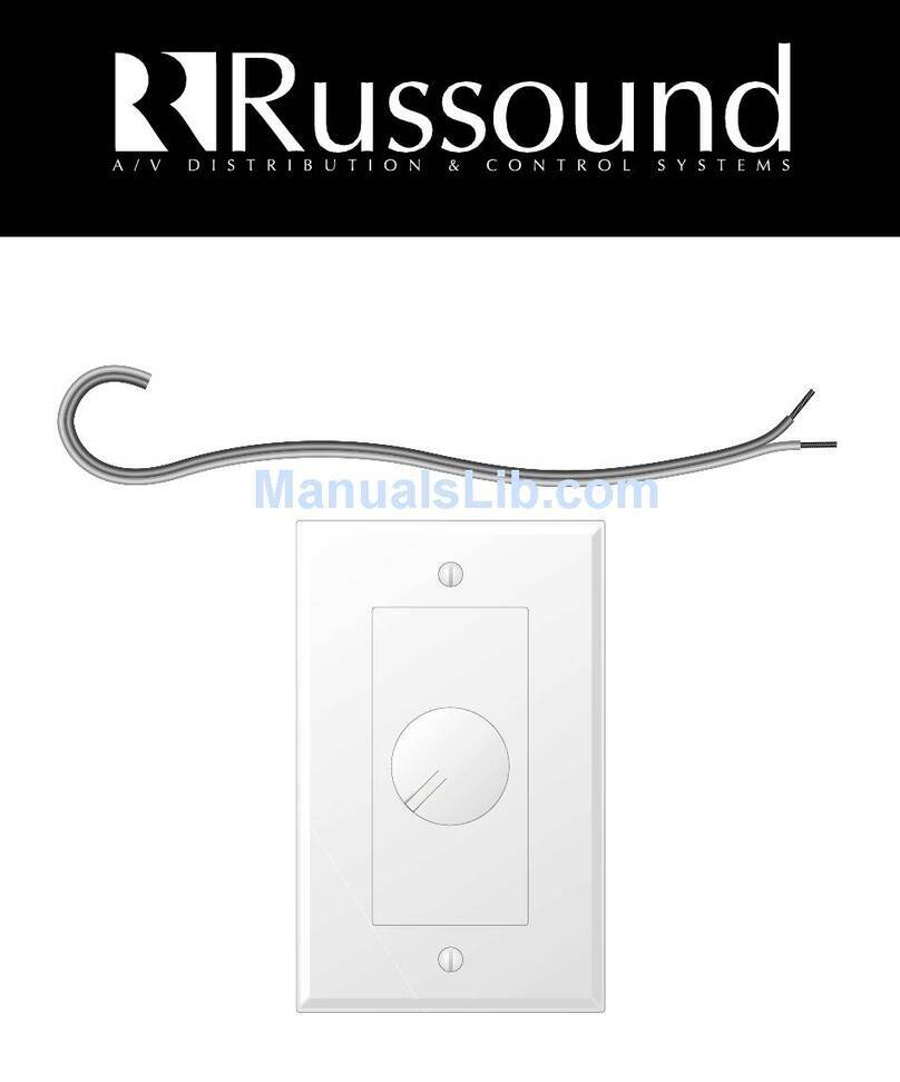 Russound ALTX instruction manual