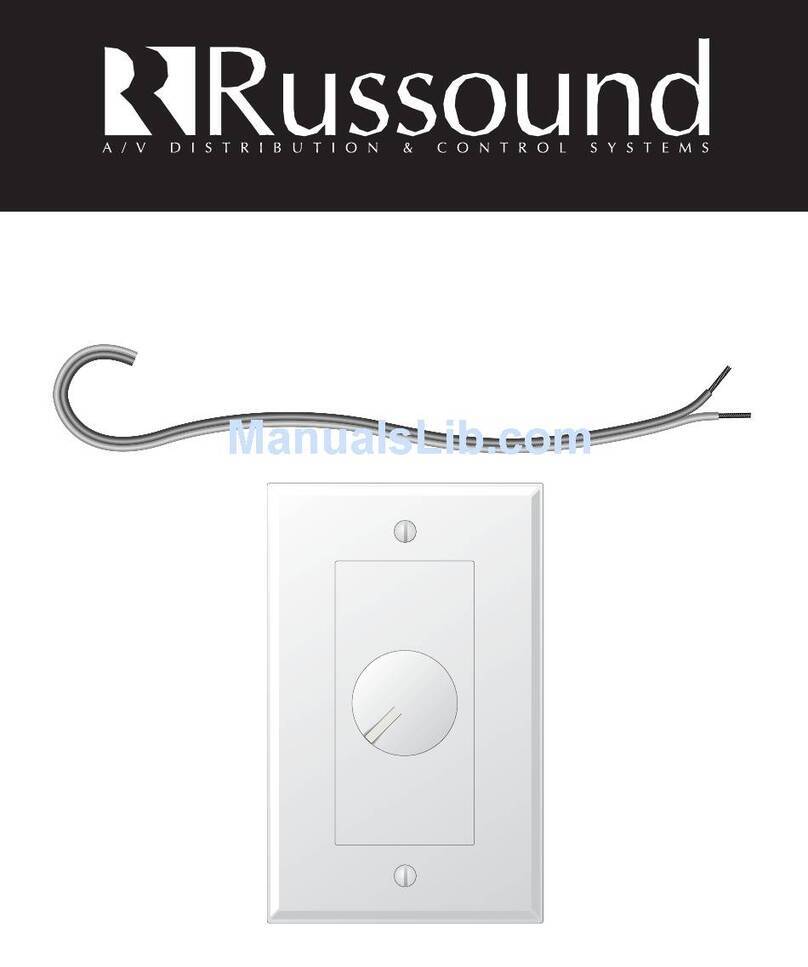 Russound ALTX SC instruction manual