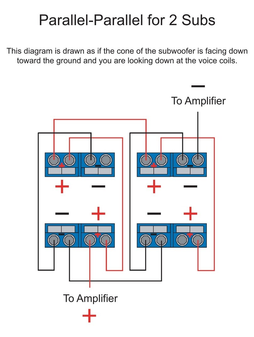 AudioBahn 2 SUB PARALLEL-PARALLEL - DIAGRAM manual AudioBahn 2 SUB PARALLEL-PARALLEL - DIAGRAM manual