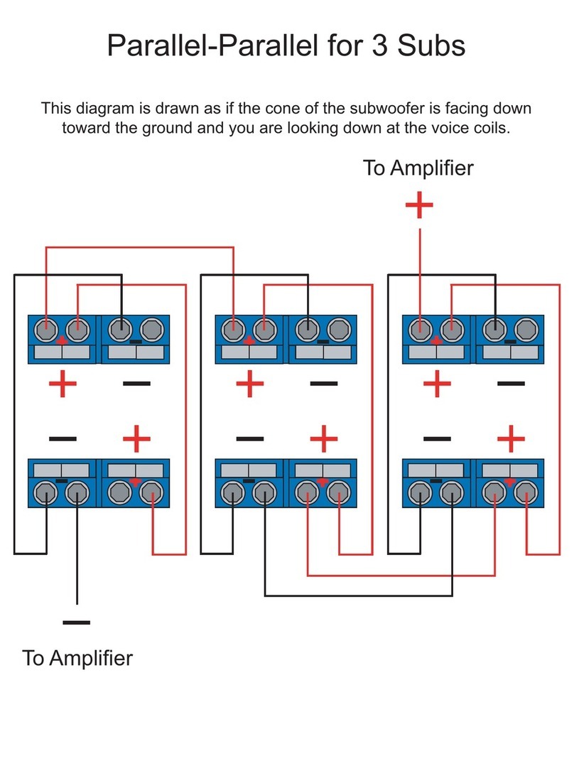 AudioBahn 3 SUB PARALLEL-PARALLEL - DIAGRAM manual