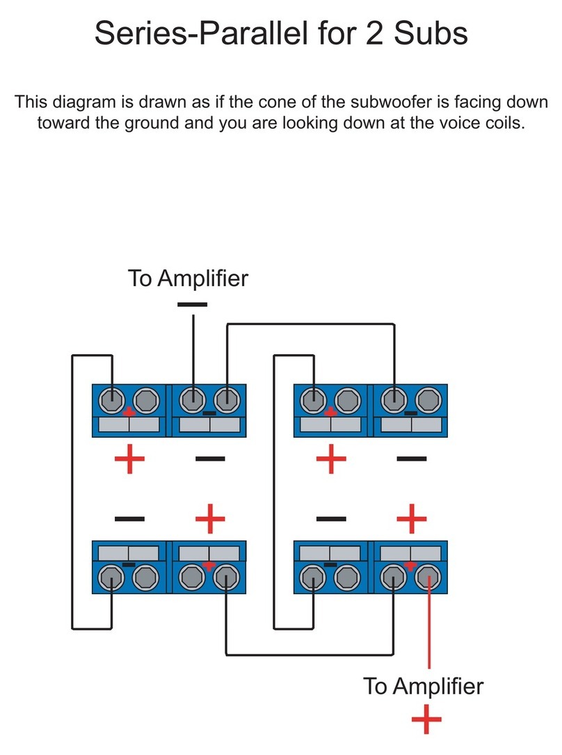 AudioBahn 2 SUB SERIES-PARALLEL - SCHEMA manual