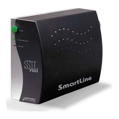 INFOSEC SMART LINE 1000 VA User manual