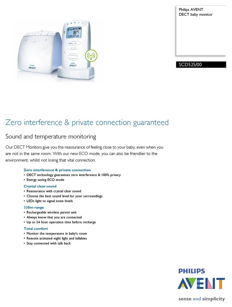 Philips AVENT AVENT SCD525 User manual Philips AVENT AVENT SCD525 User manual