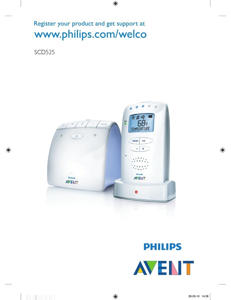 Philips AVENT AVENT SCD525 User manual