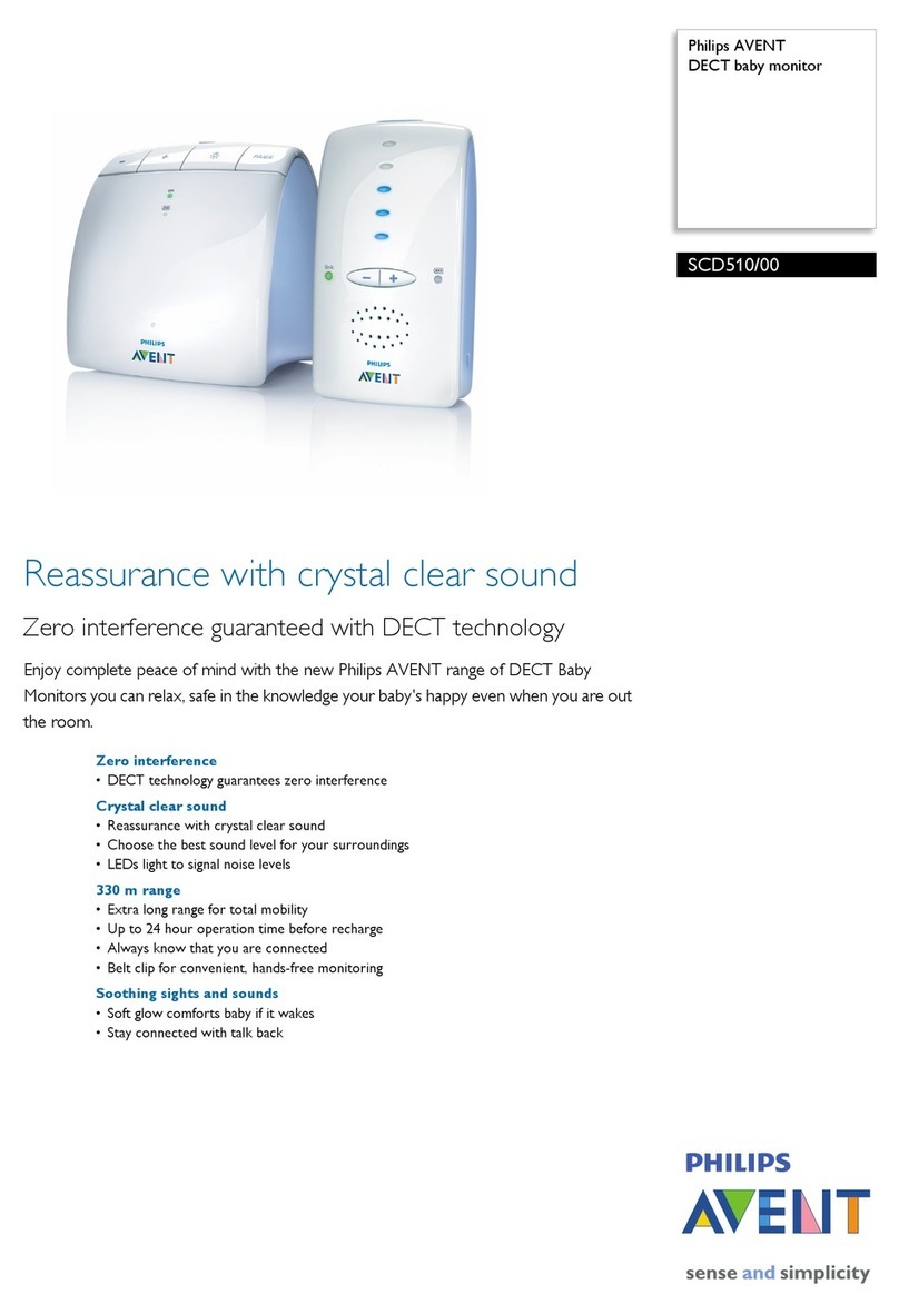 Philips AVENT AVENT SCD510 User manual Philips AVENT AVENT SCD510 User manual