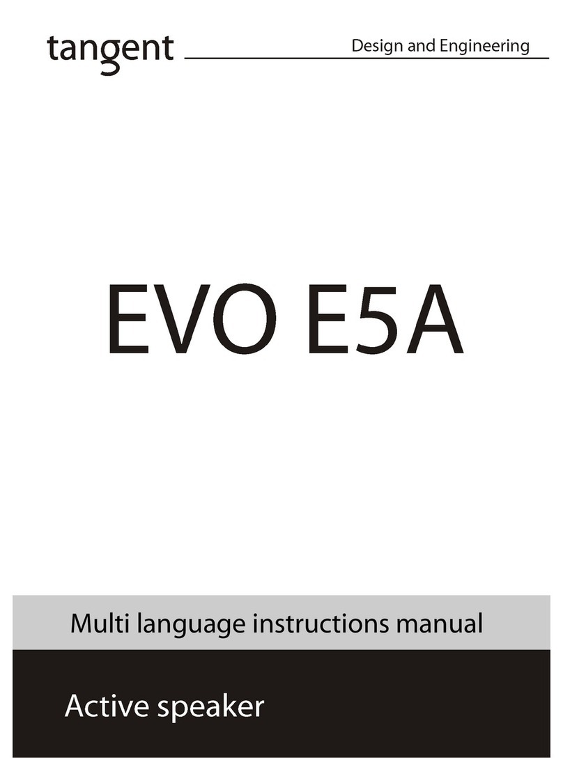 Tangent EVO E5A User manual
