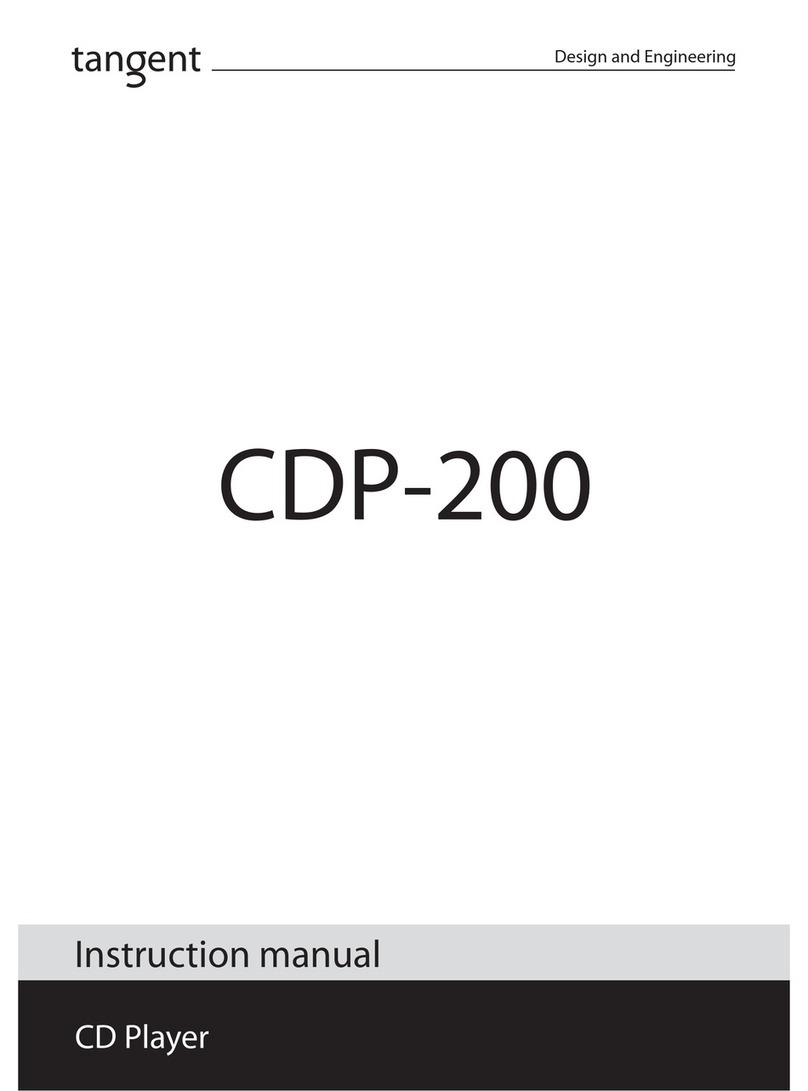 Tangent CDP-200 instruction manual
