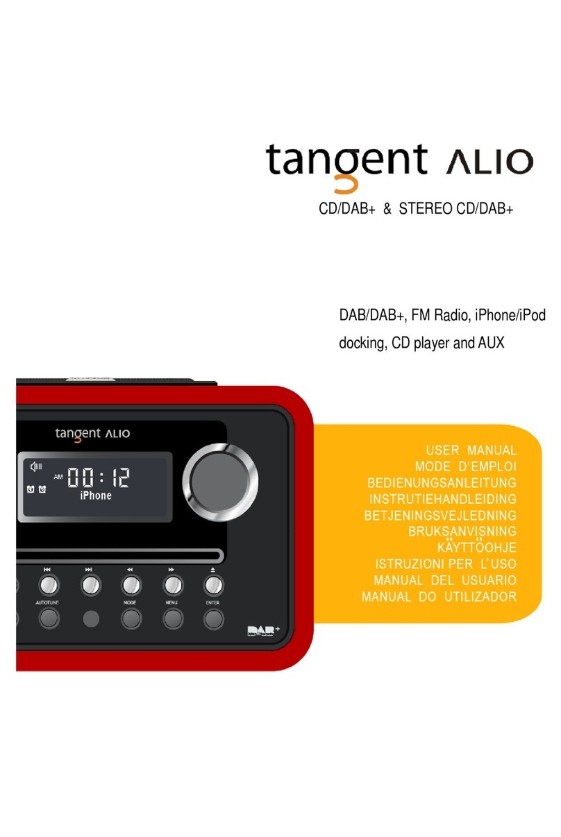 Tangent ALIO CD-DAB manual