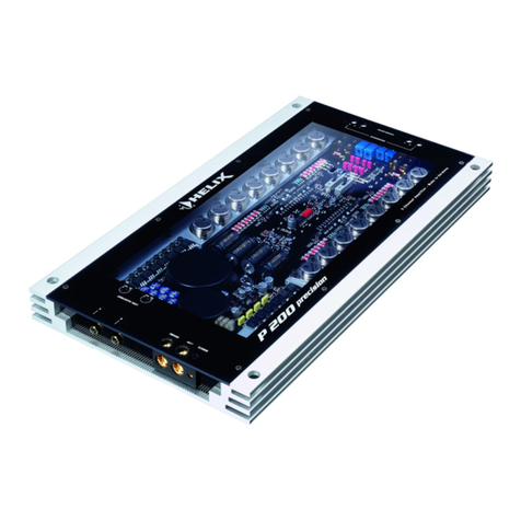 HELIX P 200 User manual