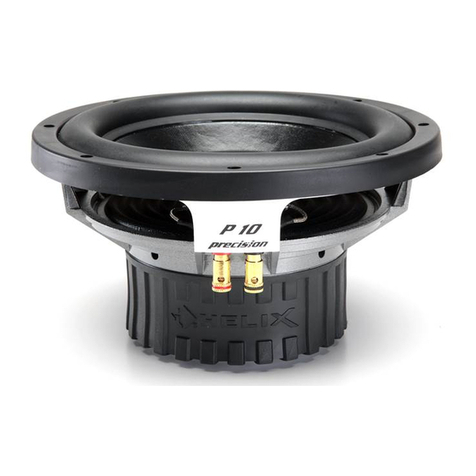 HELIX P10 Precision User manual