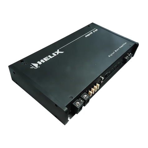 HELIX Espirit E10 instruction manual