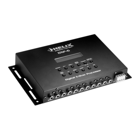 HELIX DXP-6 Competition instruction manual