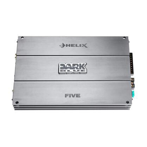 HELIX DARK BLUE FIVE User manual