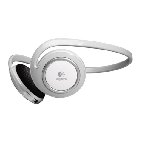 Logitech 980397-0403 - Wireless Headphones For iPod User manual