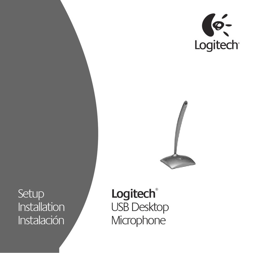 Logitech 980186-0914 - USB Desktop Microphone Setup & installation