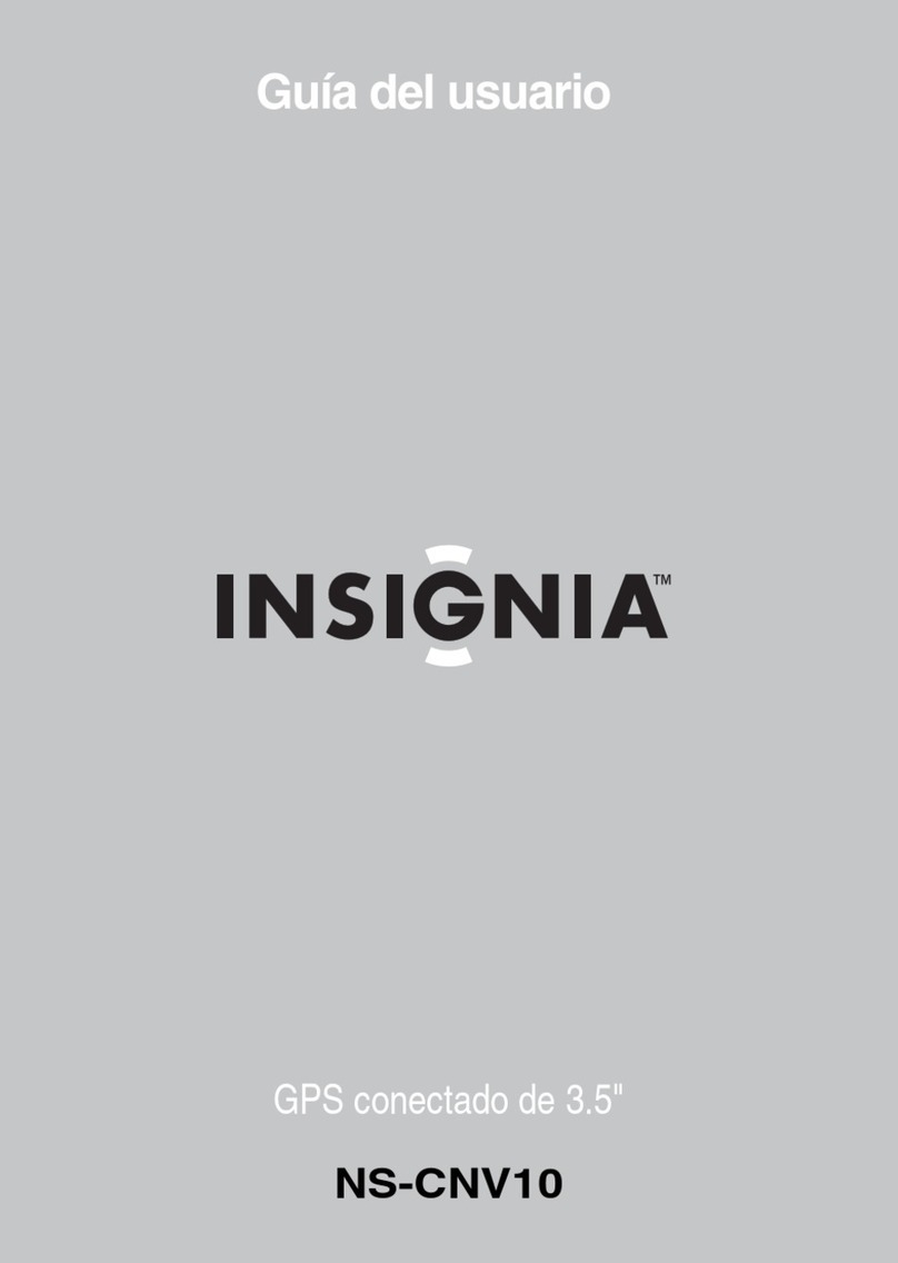 Insignia NS-CNV10 - Automotive GPS Receiver Guía del usuario