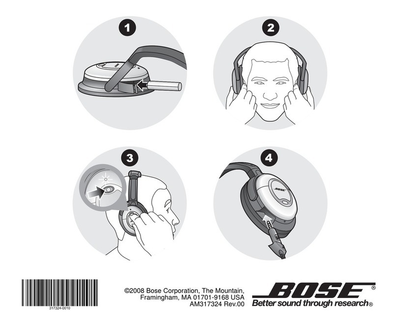 Bose QuietComfort 15 User manual