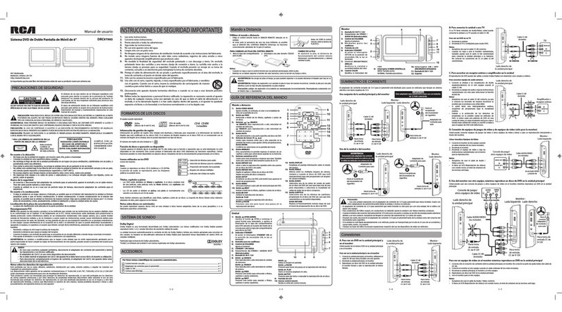 RCA DRC97983 Manual de usuario RCA DRC97983 Manual de usuario
