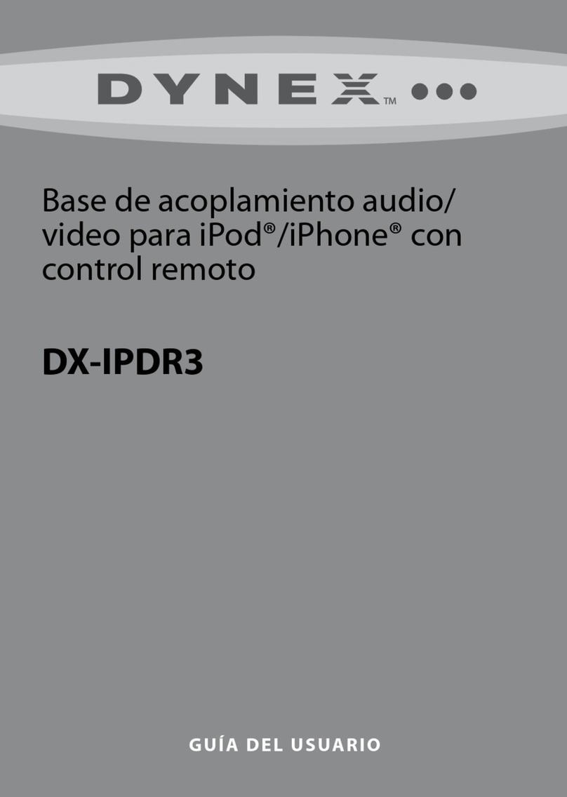 Dynex DX-IPDR3 Guía del usuario