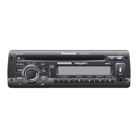 Panasonic CQ-5109U operating instructions