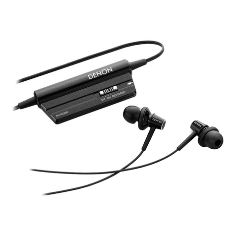 Denon AH-NC600 Product sheet