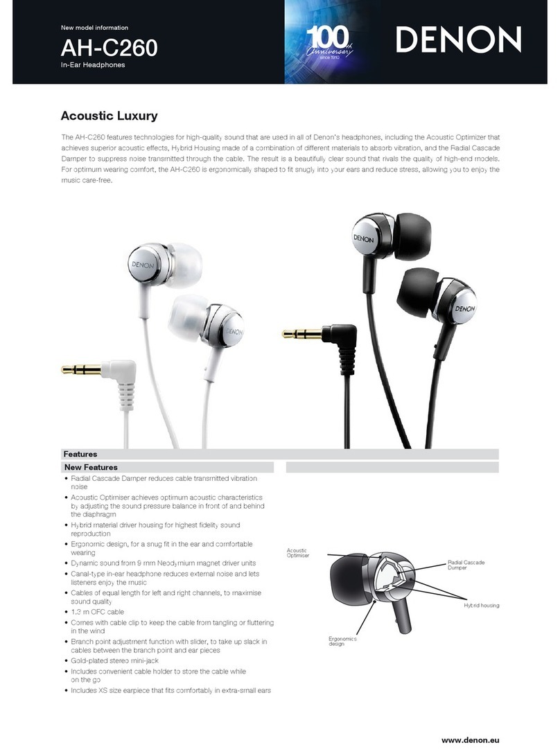 Denon AH-C260 Specifications
