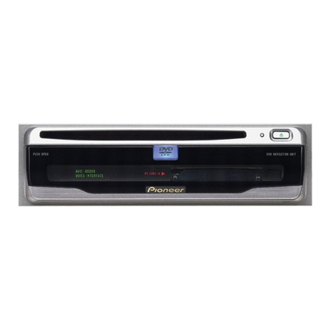 Pioneer AVIC-80DVD Operation manual
