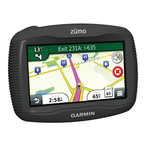 Garmin zumo 350LM User manual
