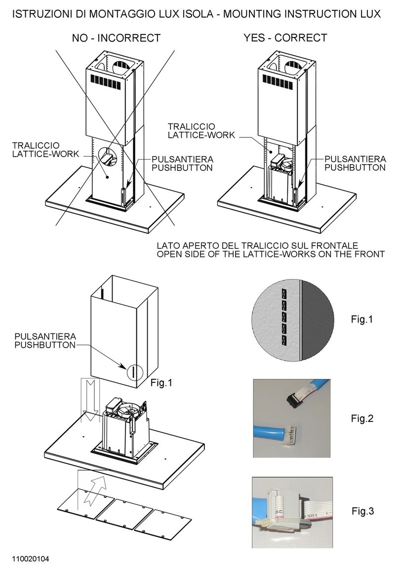 FALMEC ISLAND LUX User guide