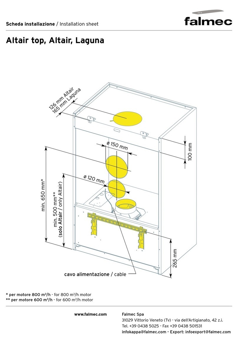 FALMEC LAGUNA Installation sheet