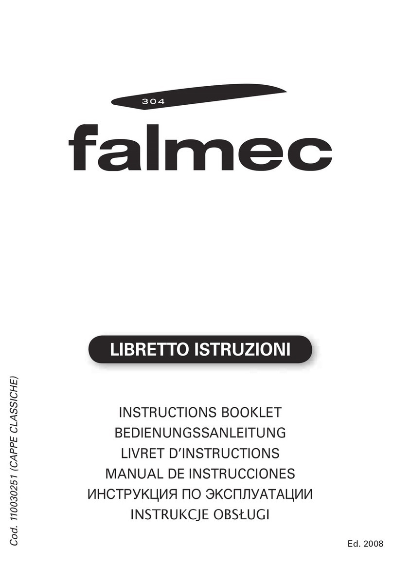 FALMEC WALL RUSTIC User manual FALMEC WALL RUSTIC User manual