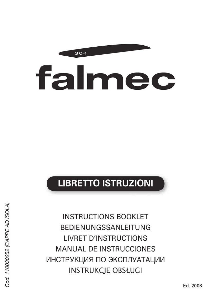 FALMEC ISLAND Instruction booklet