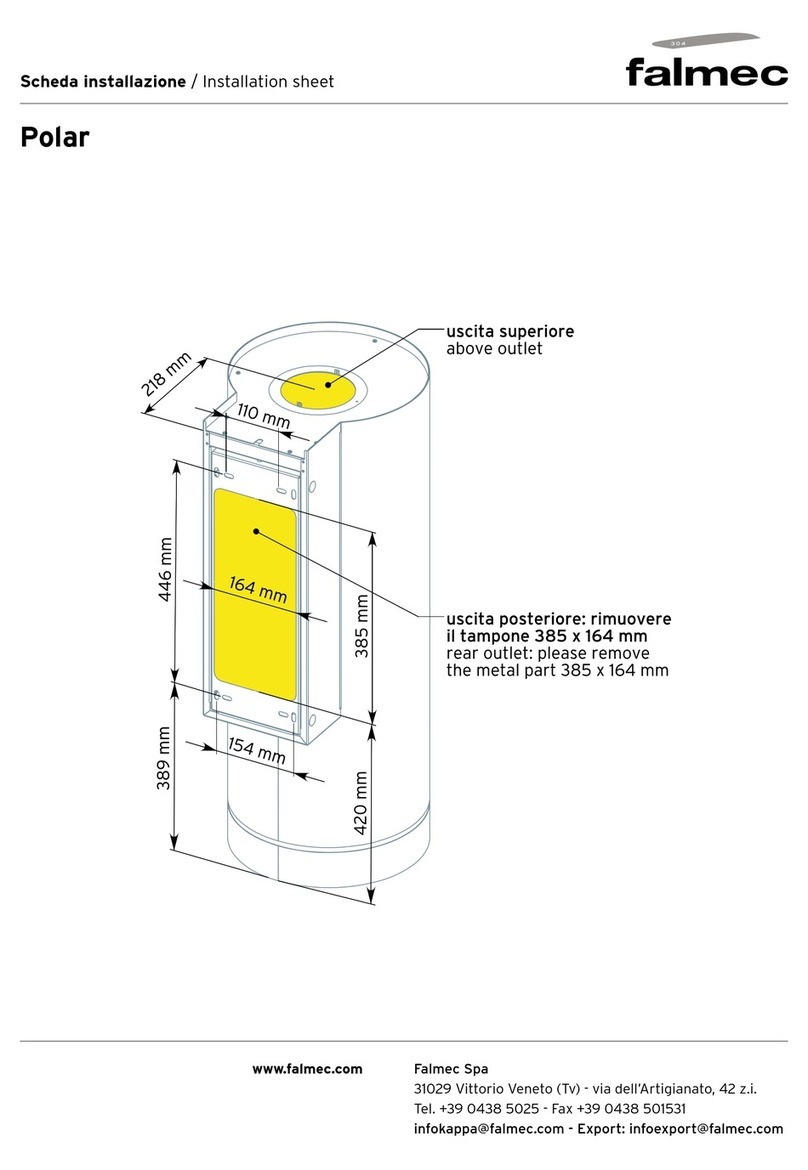 FALMEC POLAR Installation sheet