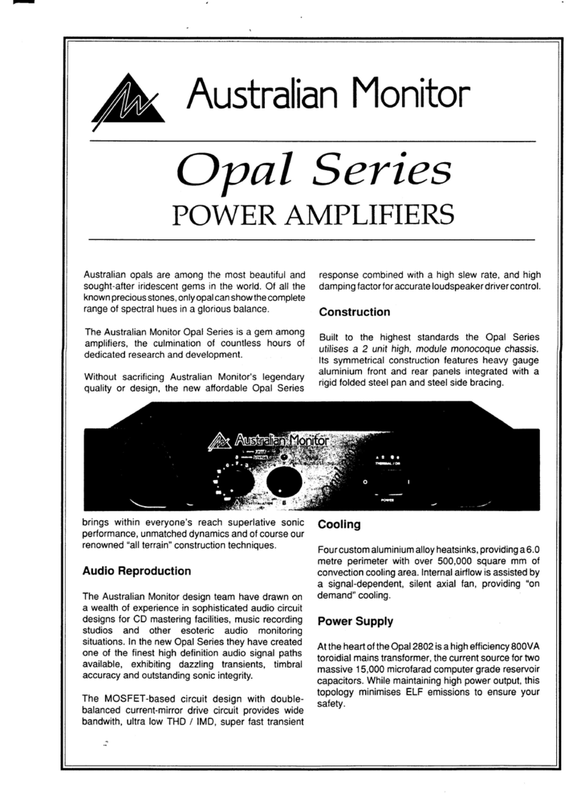 AUSTRALIAN MONITOR OPAL brochure