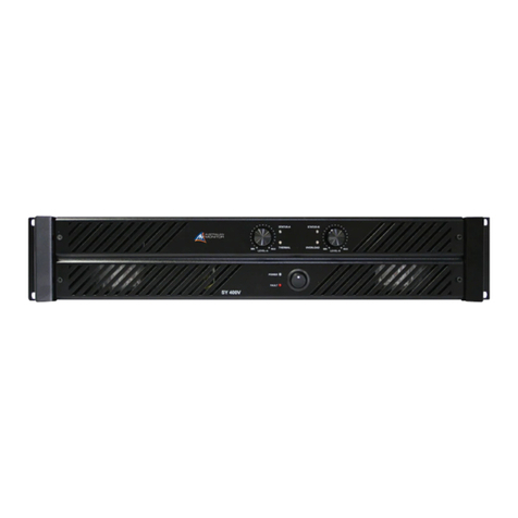 AUSTRALIAN MONITOR SY 4200 Operation manual AUSTRALIAN MONITOR SY 4200 Operation manual