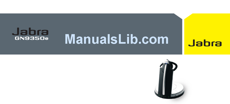Jabra GN9350e Guide for basic set-up and use