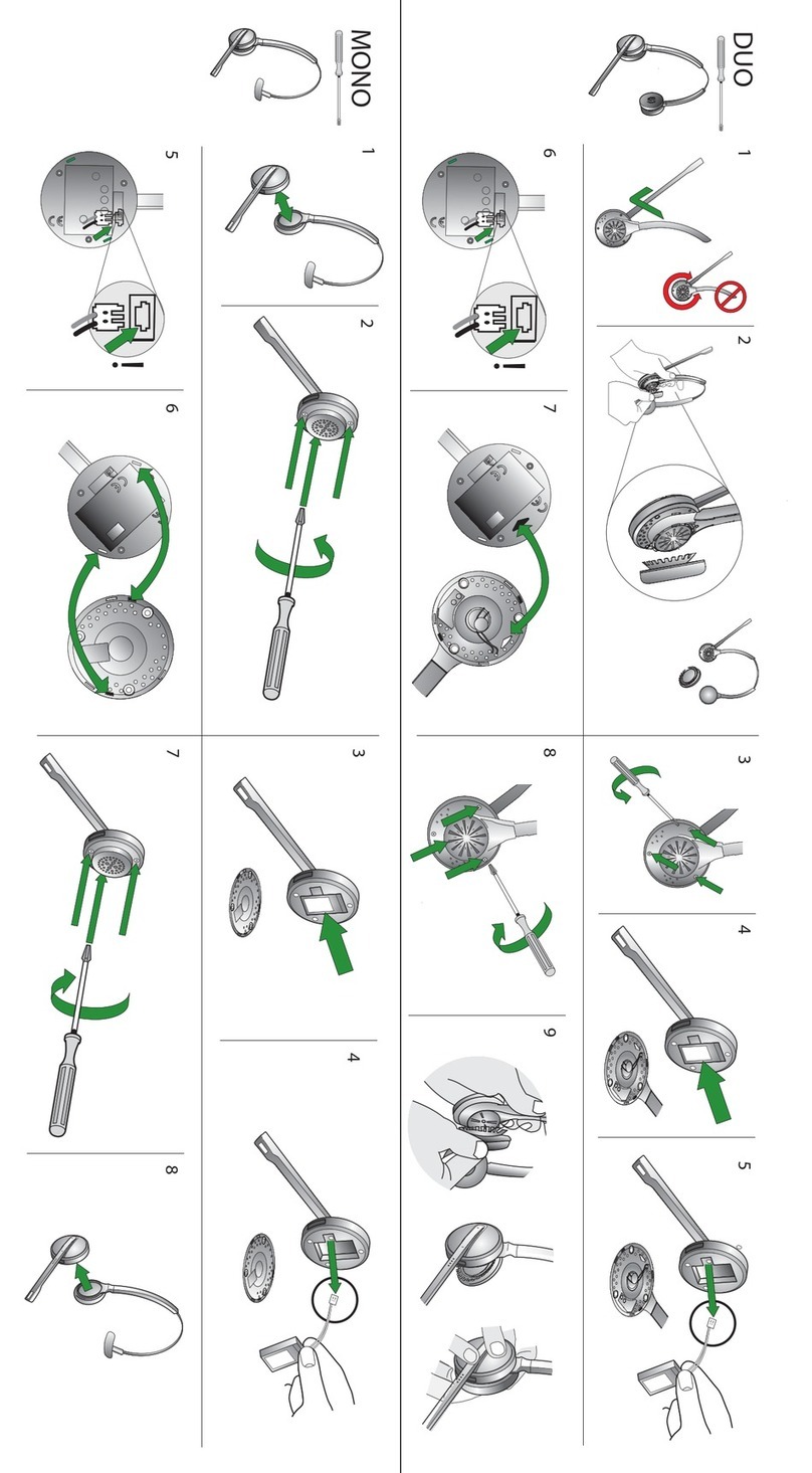 Jabra PRO 9450 Illustrated manual