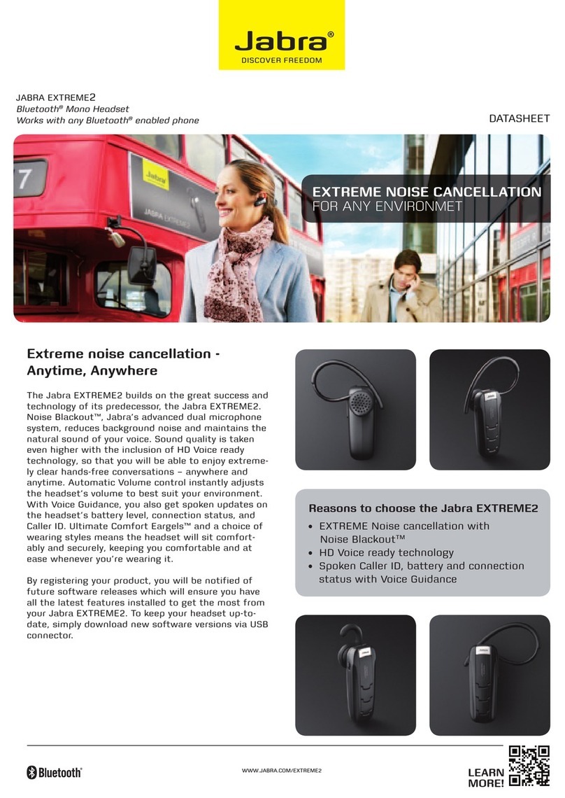 Jabra EXTREME2 quick start guide
