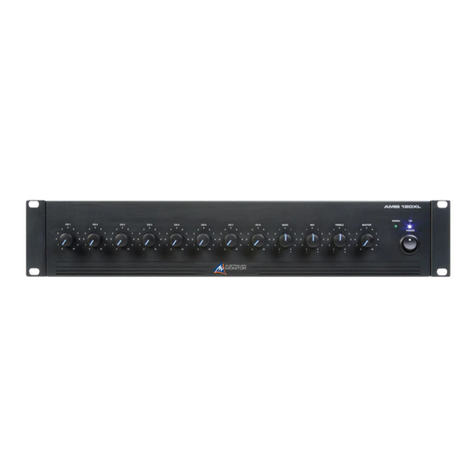 AUSTRALIAN MONITOR AMIS120XL Series User manual