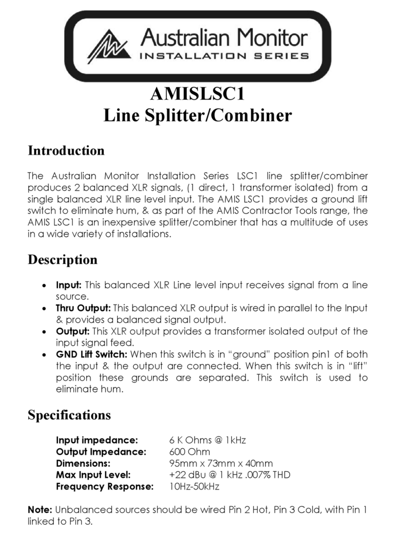 AUSTRALIAN MONITOR AMIS LSC1 introduction