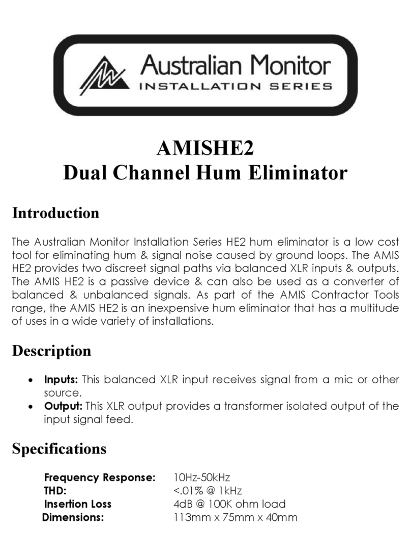 AUSTRALIAN MONITOR AMIS HE2 introduction