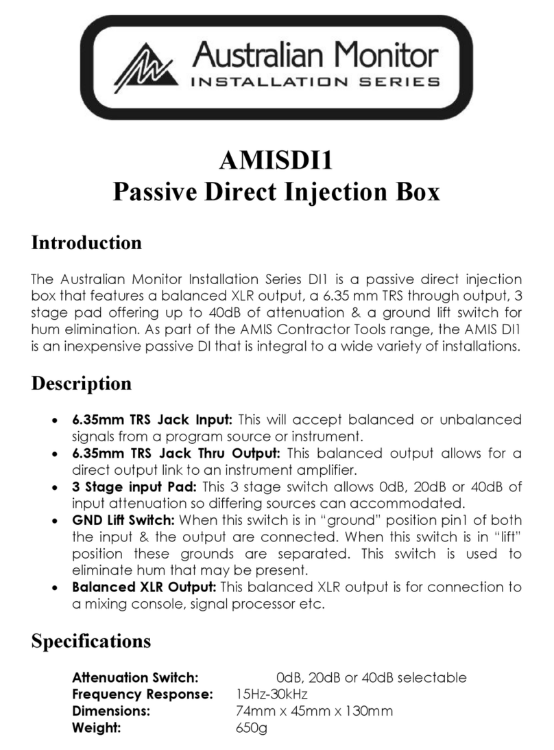 AUSTRALIAN MONITOR AMIS DI1 introduction