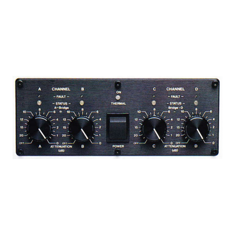 AUSTRALIAN MONITOR AM1600 User manual